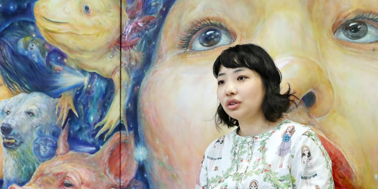 生々しく共感生む きもかわいい自画像で世界へ Nikkei Style 生々しく共感生む きもかわいい自画像で世界へ Nikkei Style