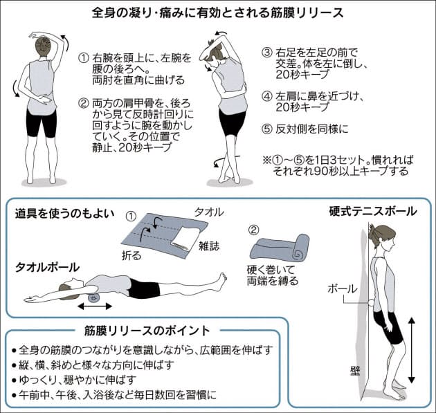 凝り 痛み 筋膜が原因 体のよじれをほぐそう Nikkei Style 凝り 痛み 筋膜が原因 体のよじれをほぐそう Nikkei Style