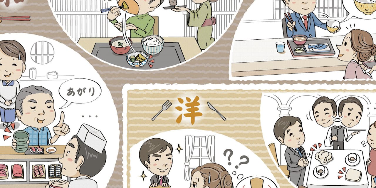 ハレの外食 覚えておきたい食事マナー Nikkei Style ハレの外食 覚えておきたい食事マナー Nikkei Style