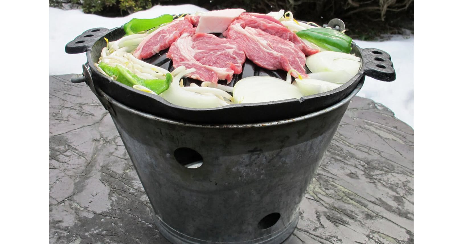 ジンギスカン 遠野物語 肉文化もり上げるバケツ トラベル Nikkei Style