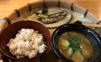 「ふるさと料理　杉の子」の冷や汁はJR九州の豪華寝台列車「ななつ星in九州」でも提供される