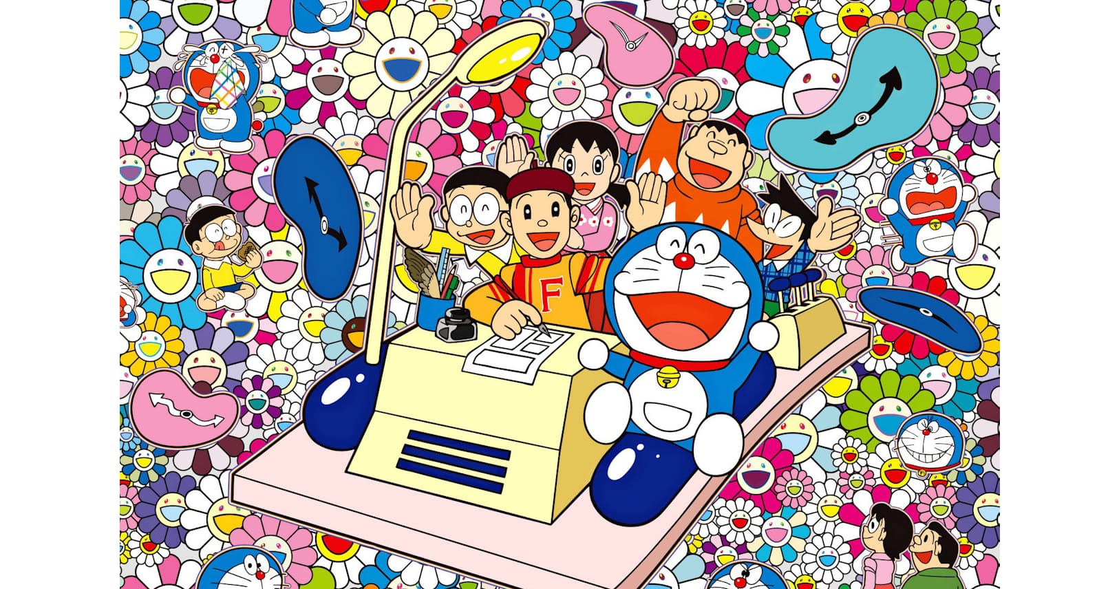 ドラえもん 現代美術に 村上隆ら昭和漫画から着想 エンタメ Nikkei Style