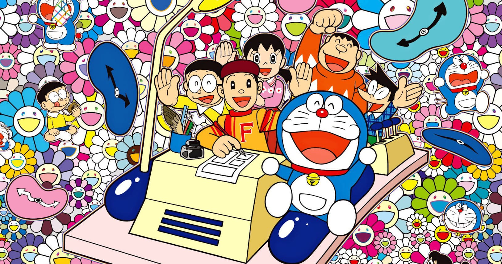 ドラえもん 現代美術に 村上隆ら昭和漫画から着想 Nikkei Style ドラえもん 現代美術に 村上隆ら昭和漫画から着想 Nikkei Style