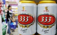 サイゴンビールの主力「333」（ホーチミン市）
