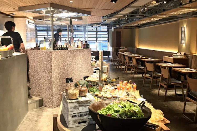 五輪テーマのアスリート飯をビュッフェで 東京 銀座 Nikkei Style