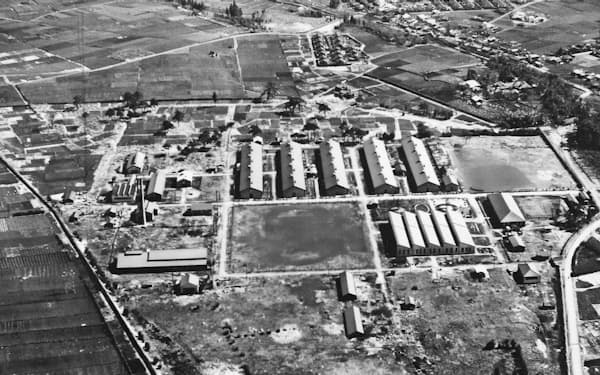 豊田工場の全景(1955年ごろ)