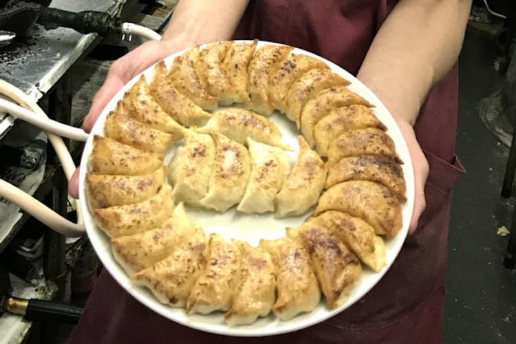 皮にこだわり 野菜たっぷり 福島名物 円盤餃子 Nikkei Style 皮にこだわり 野菜たっぷり 福島名物 円盤餃子 Nikkei Style