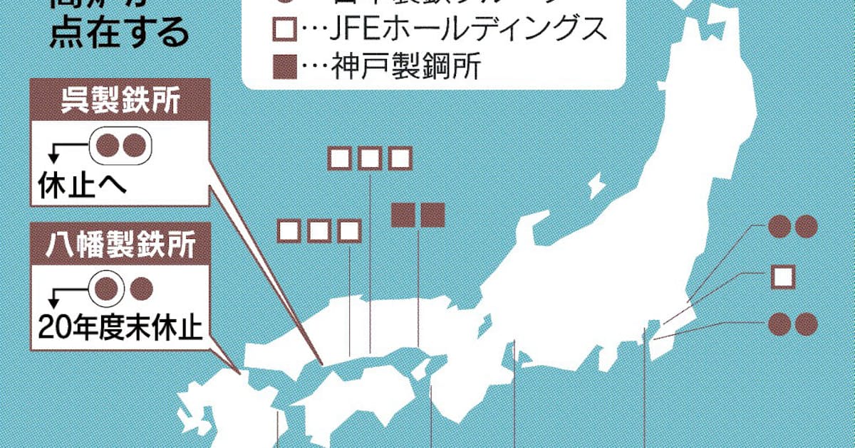 高炉とは 製鉄所の中核設備 日本の大手は3社に集約 日本経済新聞 高炉とは 製鉄所の中核設備 日本の大手は3社に集約 日本経済新聞