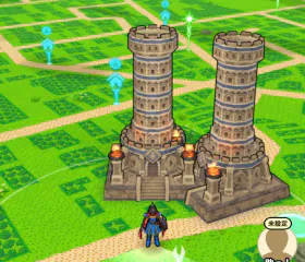 DQウォークで目的地を自分の近くに集めた状態。無料配布のアイテムで外に出る必要はなくなった