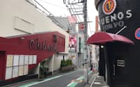 「クラブエイジア」はグループ4店舗のうち3店舗を閉店する（東京都渋谷区）