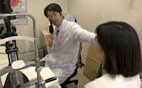眼底検査などで飛蚊症の原因を調べる（東京都江戸川区）