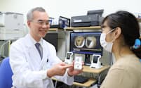 藤田医科大学病院では小腸や大腸の検査にカプセル内視鏡を取り入れている=同大学提供