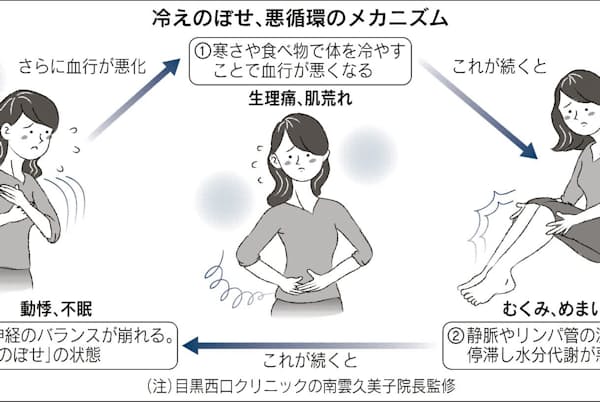 手足は冷えて顔は熱い 冷えのぼせ に要注意 Nikkei Style 手足は冷えて顔は熱い 冷えのぼせ に要注意 Nikkei Style