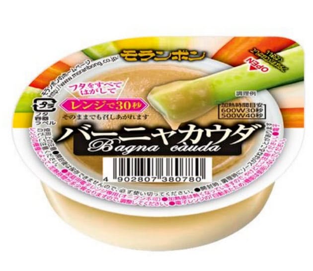 レンジで温められるバーニャカウダソース モランボン 日本経済新聞