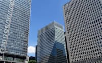 丸の内が東京の賃料上昇をけん引する(東京都千代田区)