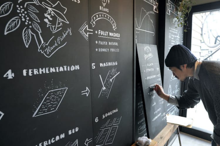 黒板でカフェ風インテリアをdiy Nikkei Style 黒板でカフェ風インテリアをdiy Nikkei Style