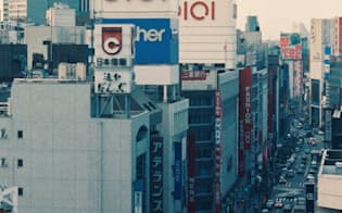 丸井で国鉄との文化の違いを痛感
（1988年、東京都新宿区）
