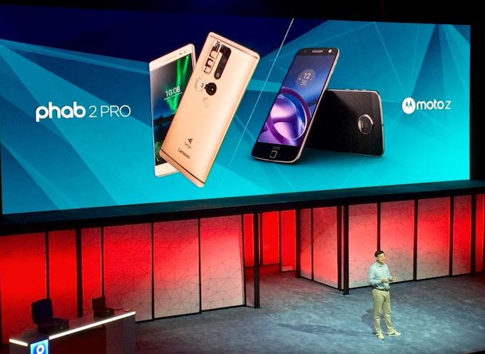 レノボ 新型スマホ3機種発表 拡張現実を体験 日本経済新聞