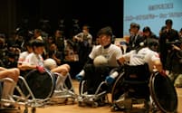 三井不動産が始めた「スポーツアカデミー」は小学生に障害者スポーツを理解する機会を与える（東京・中央の三井ホール）