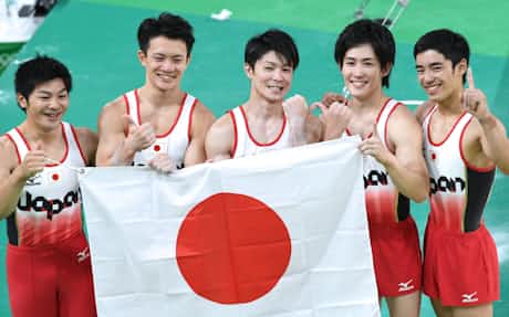 体操女子団体 日本が48年ぶり4位 リオ五輪 日本経済新聞