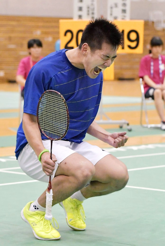 バドミントン男子は山沢 女子は仁平が優勝 高校総体 日本経済新聞 バドミントン男子は山沢 女子は仁平が優勝 高校総体 日本経済新聞