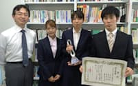 第16回学生対抗円ダービー第1位になった日本大学の山本竣介さんのチーム