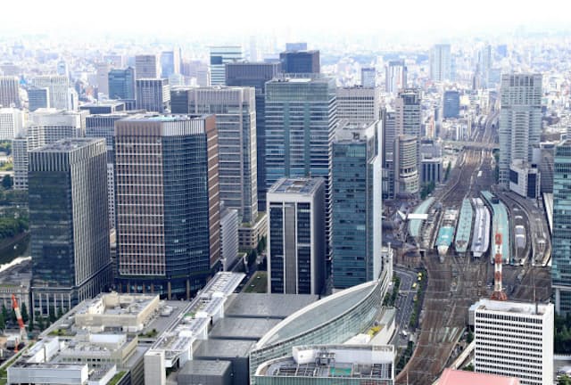 JR東京駅付近には地上390メートルのビルが完成する（東京都千代田区）
