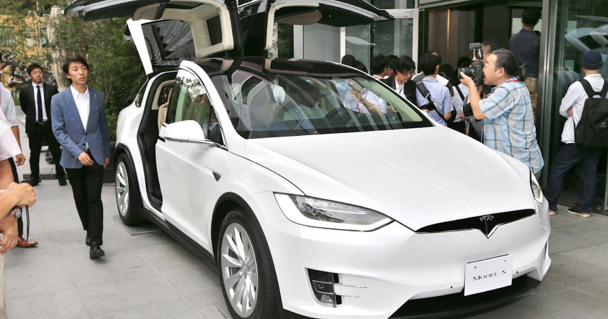 米テスラ モデルx 日本で販売開始 初のsuv 日本経済新聞