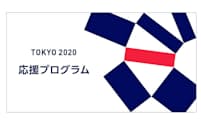 東京2020応援マーク（2020年東京五輪・パラリンピック組織委員会提供）