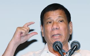 フィリピンのドゥテルテ大統領（2016年12月）

