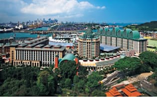 鹿島がシンガポールでホテルやカジノ、劇場の施工を担ったリゾート・ワールド・セントーサ
