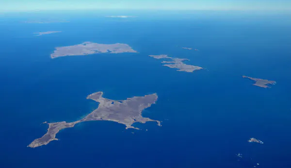 北方領土の歯舞群島と色丹島