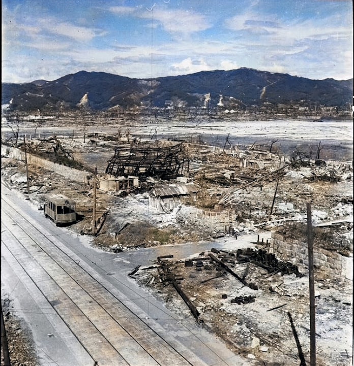 原爆投下後の広島写真 Aiでカラー化 全150枚 日本経済新聞 原爆投下後の広島写真 Aiでカラー化 全150枚 日本経済新聞