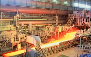 JFEはメキシコに米鉄鋼大手と車用鋼板工場を建設する（写真はJFEスチールの千葉県の工場）