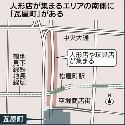 ひな人形探すなら松屋町 とことんサーチ 日本経済新聞