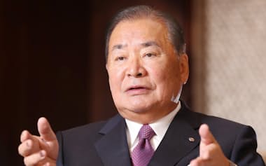 　たていし・よしお　1939年大阪市生まれ。62年同志社大経済学部卒、63年立石電機（現オムロン）入社、87年に社長。2003年に会長、11年に名誉会長に就く。07年から京都商工会議所会頭を務める。
