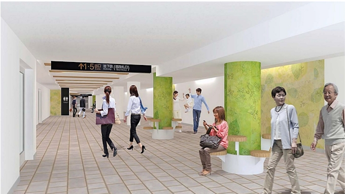 名古屋の地下鉄駅 女子大生がリニューアル案 千種 18年夏メド完成 日本経済新聞