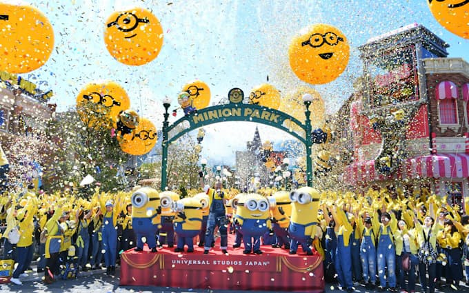 Usj ミニオンズ の新エリア公開 日本経済新聞