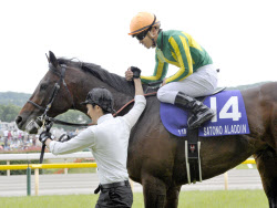 サトノアラジンがg1初勝利 競馬の安田記念 日本経済新聞