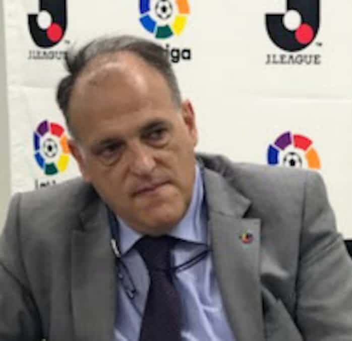 サッカー スペインリーグ会長 ネット配信 成長に期待 日本経済新聞