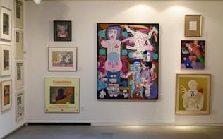 SBIオークションには数々の現代アート作品が出品されている