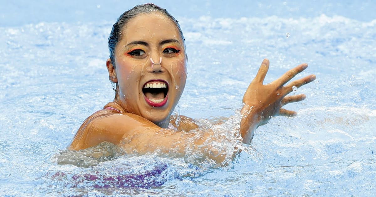 シンクロ乾 ソロtrで自己最高4位 世界水泳 日本経済新聞