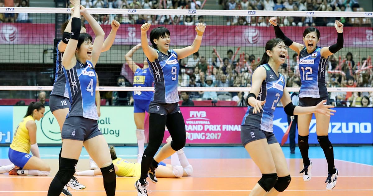 バレー女子 滑り出し順調 ブラジルに6年ぶり勝利 日本経済新聞