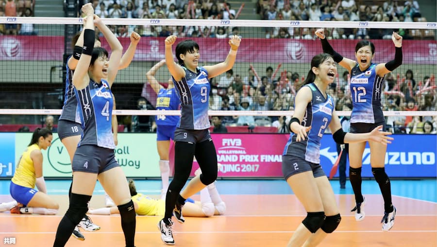 バレー女子 滑り出し順調 ブラジルに6年ぶり勝利 日本経済新聞