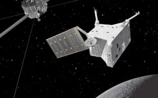 ベピ・コロンボは2基の探査機で水星を詳しく調べる（ESA提供）