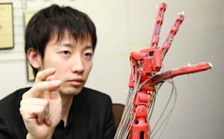 メルティンMMIによる人体の機械化技術「筋電義手」（東京・渋谷）