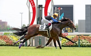 ワグネリアンはレースセンスも良く将来性十分(7月16日、中京競馬場)=JRA提供
ワグネリアンはレースセンスも良く将来性十分(7月16日、中京競馬場)=JRA提供