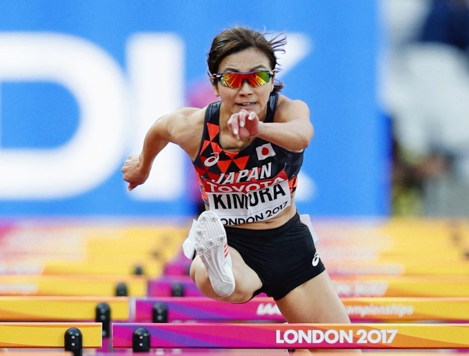 女子100メートル障害の木村 準決勝敗退 世界陸上 日本経済新聞