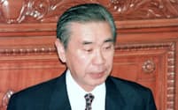 衆院本会議で代表質問する羽田孜氏（1997年）