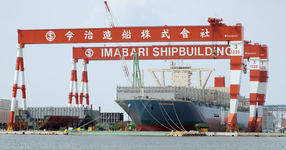 今治造船 17年ぶり国内新ドック 日本経済新聞 今治造船 17年ぶり国内新ドック 日本経済新聞